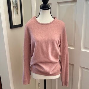Charter Club Soft Pink Crew Neck Sweater